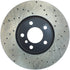 StopTech Drilled Sport Brake Rotor