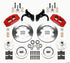 Wilwood Dynapro 6 Front Hub Kit 12.19in Red 69-70 Impala Drum/Disc 69-82 Vette