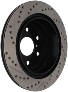 StopTech 05-10 GMC Sierra (w/ Rear Drum) / 07-09 GMC Yukon Rear Right Slotted & Drilled Rotor