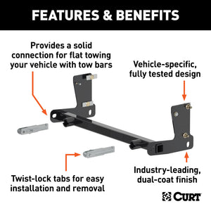 Curt 18-19 Jeep Wrangler Baseplate