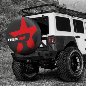 RBP Spare Tire Cover - Red Star (Fits Tires 29.5in. To 32.5in.)