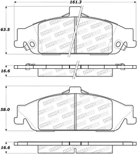 StopTech Street Brake Pads