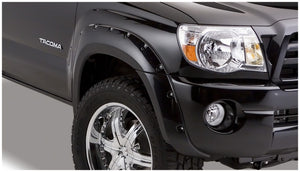 Bushwacker 05-11 Toyota Tacoma Fleetside Pocket Style Flares 4pc 73.5in Bed - Black