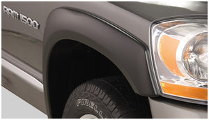 Bushwacker 19-22 Ram 1500 (Excl. Rebel/TRX) 76.3 & 67.4in Bed OE Style Flares 2pc Front - Black