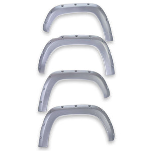 EGR 16+ Toyota Tacoma w/Mudflap Bolt-On Look Color Match Fender Flares - Set - Silver Sky