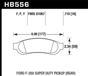 Hawk Super Duty Street Brake Pads