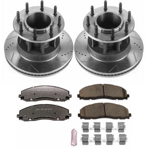 Power Stop 17-22 Ford F-350 Super Duty Front Z36 Truck & Tow Brake Kit