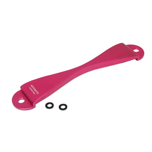 Mishimoto Subaru CNC Battery Tie-Down - Pink