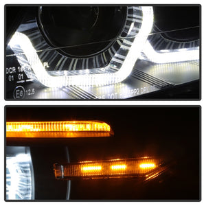 Spyder BMW Z4 09-13 Projector Headlights (Not Comp w Halogen) Black PRO-YD-BMWZ409HID-AFSSEQ-BK