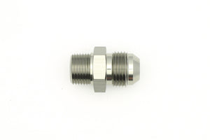 DeatschWerks 8AN Male Flare To 3/8in. Male NPT Adapter