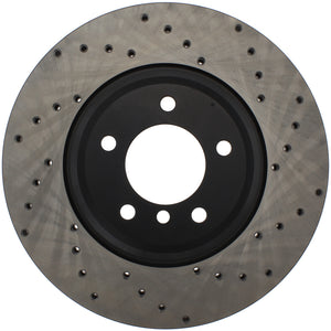 StopTech 07-10 BMW 335i Cross Drilled Left Front Rotor