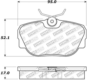 StopTech Street Touring Brake Pads