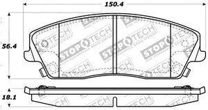 StopTech Performance Brake Pads