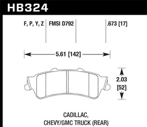 Hawk HPS Street Brake Pads