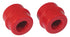 Prothane Dodge LX Front Sway Bar Bushings - 30mm - Red