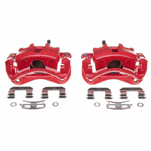 Power Stop 03-05 Hyundai Elantra Front Red Calipers - Pair