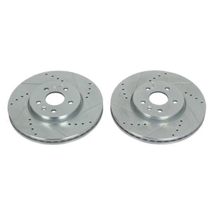 Power Stop 13-19 Buick Encore Front Evolution Drilled & Slotted Rotors - Pair