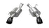 Corsa 2005-2010 Ford Mustang Shelby GT500 5.4L V8 Black Xtreme Axle-Back Exhaust
