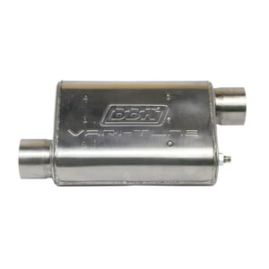 BBK VariTune Adjustable Performance Muffler 2-1/2 Offset/Offset Stainless Steel