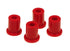 Prothane 76-86 Jeep CJ5/CJ7 Rear Frame Shackle Bushings - Red