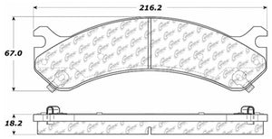 StopTech 09-20 Chevrolet Silverado 3500 / GMC Sierra 3500 Front Truck & SUV Brake Pad