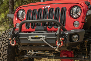 Rugged Ridge Arcus Front Bumper Set W/ Overrider 2018 Jeep Wrangler JL