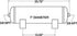 Firestone Air Tank 3 Gallon 7in. x 20.75in. (2) 3/8in. NPT Ports 150 PSI Max - Black (WR17609229)