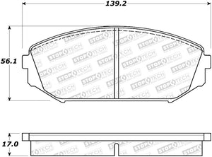 StopTech Street Brake Pads