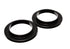 Energy Suspension Universal 3 3/4in ID 5 7/16in OD 7/8in H Black Coil Spring Isolators (2 per set)