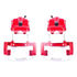 Power Stop 01-05 BMW 320i Front Red Calipers w/Brackets - Pair