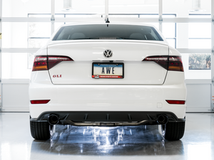 AWE Tuning 18-21 Volkswagen Jetta GLI Mk7 Touring Exhaust - Diamond Black Tips (Fits High-Flow DP)