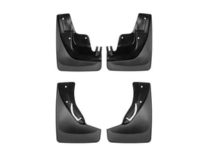 WeatherTech 2011 Jeep Grand Cherokee Laredo/Ltd/Trailhawk/Overland ONLY No Drill Mudflaps - Black