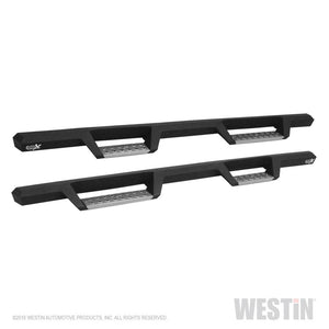 Westin 05-20 Toyota Tacoma Double Cab HDX Stainless Drop Nerf Step Bars - Textured Black