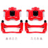 Power Stop 07-18 Jeep Wrangler JK Front Red Calipers w/Brackets - Pair