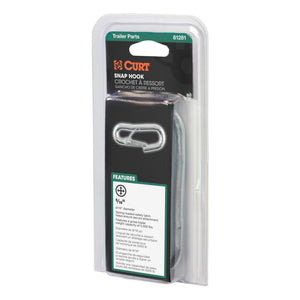 Curt 9/16in Snap Hook (5000lbs Packaged)