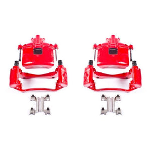 Power Stop 05-09 Buick Allure Front Red Calipers w/Brackets - Pair