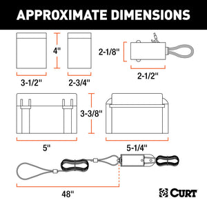 Curt Soft-Trac 1 Breakaway Kit w/Charger