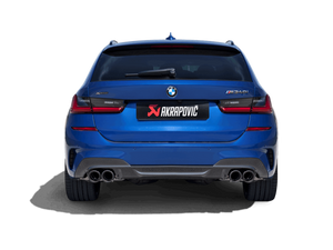 Akrapovic 20-22 BMW M340i (G20, G21) Slip-On Line (Titanium) (Requires BMW Part #18308686640)