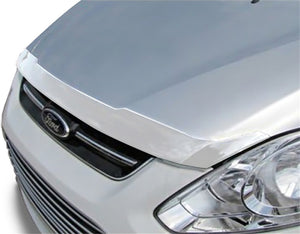 AVS 13-18 Ford C-Max Aeroskin Low Profile Hood Shield - Chrome