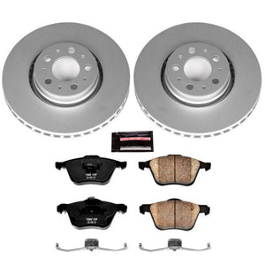 Power Stop 08-09 Volvo S60 Front Z23 Evolution Sport Coated Brake Kit