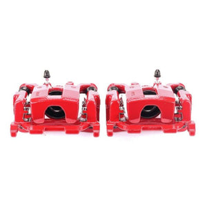 Power Stop 09-14 Nissan Maxima Rear Red Calipers w/Brackets - Pair