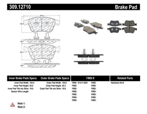 StopTech Performance Brake Pads