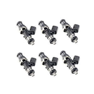 Injector Dynamics ID1050X Injectors - 48mm Length - 14mm Top - Denso Lower Cushion (Set of 6)