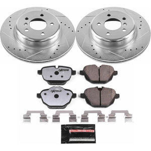 Power Stop 11-16 BMW 528i Rear Z26 Street Warrior Brake Kit