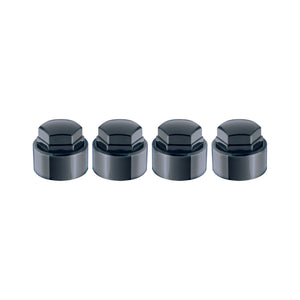 McGard Nylon Lug Caps For PN 24010-24013 (4-Pack) - Black