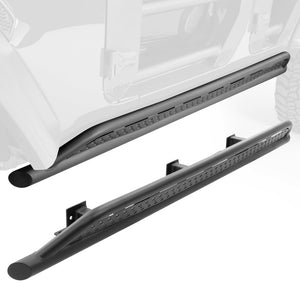 Go Rhino 20-24 Jeep Gladiator JT Xtreme Frame Mount Sliders - Tex. Blk (Drilling Req.)