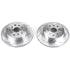 Power Stop 01-06 Lexus LS430 Rear Evolution Drilled & Slotted Rotors - Pair