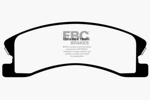 EBC 99-04 Jeep Grand Cherokee 4.0 (Akebono) Yellowstuff Front Brake Pads