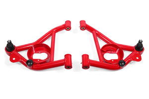 BMR 78-87 G-Body Non-Adj. Lower A-Arms (Polyurethane) - Red