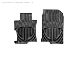 WeatherTech 08-12 Honda Accord Front Rubber Mats - Black